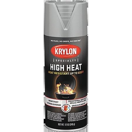 KRYLON Krylon K1407777 12 oz High Heat Aluminum Spray 724504072904